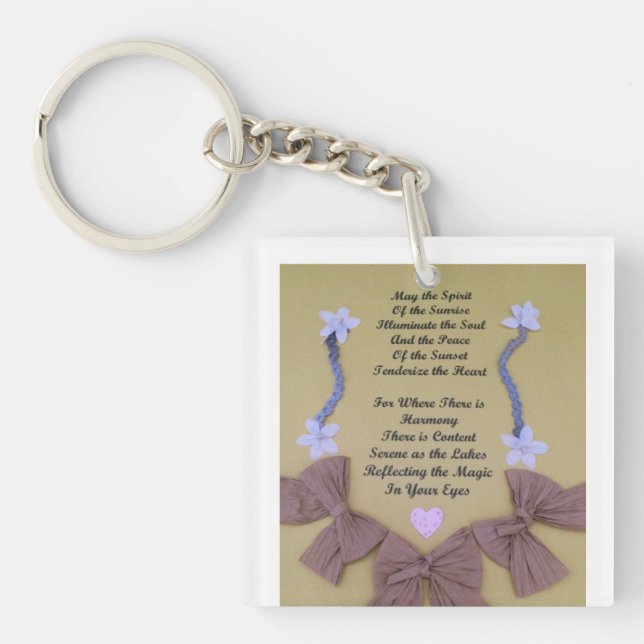 Porte-clefs Esprit du lever de soleil (Devant)