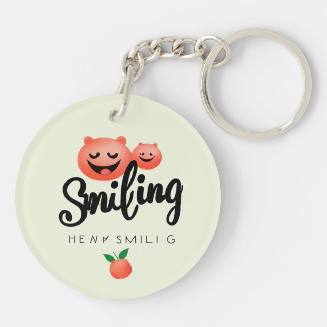 Porte-clefs Essentials de tous les jours Porte - clés acryliqu (Dos)