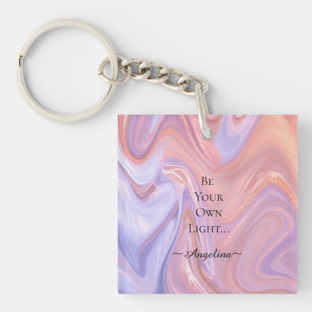 Porte-clefs Esthétique holographique (Devant)
