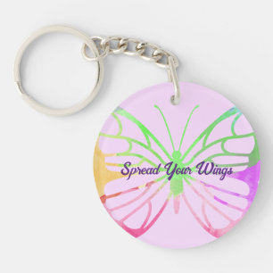 Porte-clefs Étaler Le Papillon De Vos Ailes