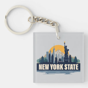 Porte-clefs État de New York, États-Unis d'Amérique