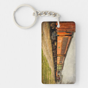 Porte-clefs États-Unis, Indiana. Le Musée du chemin de fer Nor