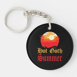 Porte-clefs été gothique chaud