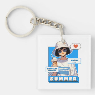 Porte-clefs Été Scoop Bliss