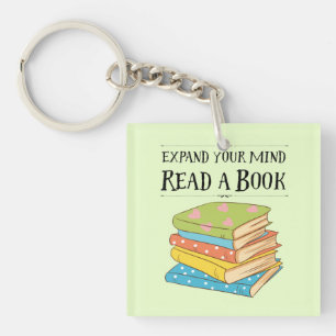 Porte-clefs Étendez votre esprit ... lire un livre