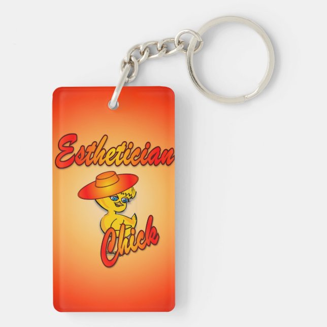 Porte-clefs Éthéticienne poussette #5 (Dos)