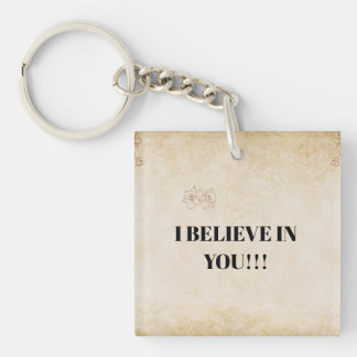 Porte-clefs Étiquette cadeau Foil