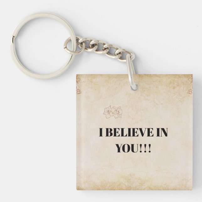Porte-clefs Étiquette cadeau Foil (Devant)