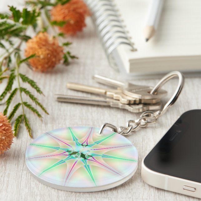 Porte-clefs Étoile Brillante (Devant Droit)