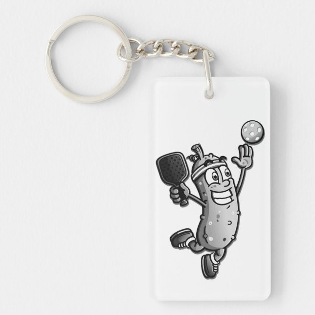 Porte-clefs Étoile de Pickleball (Devant)