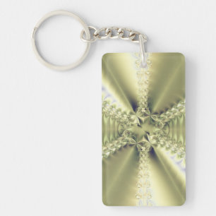 Porte-clefs Étoile métallique