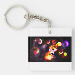 Porte-clefs Étoiles d'hiver du loup