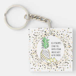 Porte-clefs Être un ananas