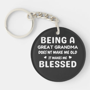 Porte-clefs Être Une Grande Grand-Mère