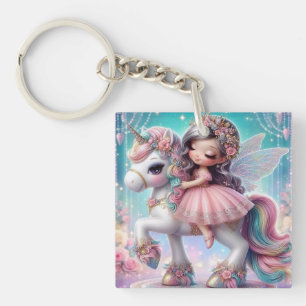 Porte-clefs Être une Licorne – Encouragement Magique
