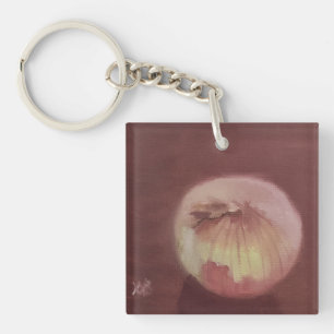 Porte-clefs Étude sur l'oignon