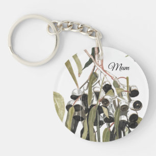 Porte-clefs Eucalyptus Gumnut Aquarelle Fête des Mères