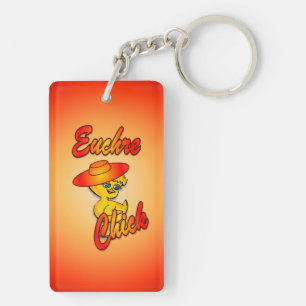 Porte-clefs Euchre Chick #5