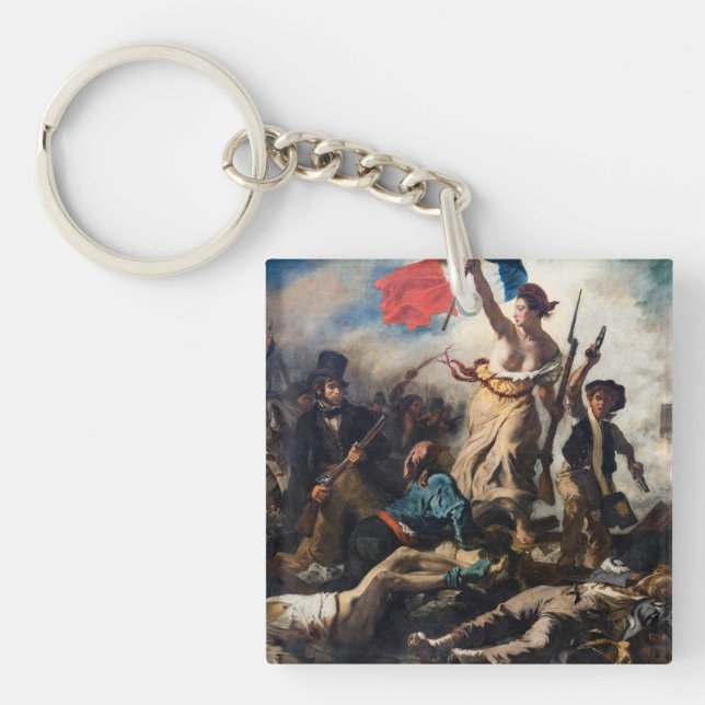 Porte-clefs Eugene Delacroix - La Liberté guidant le peuple (Devant)