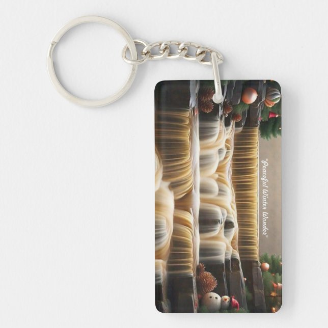 Porte-clefs "Evasion pacifique de Noël" (Devant)