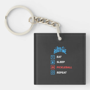 Porte-clefs Évolution de Pickleball