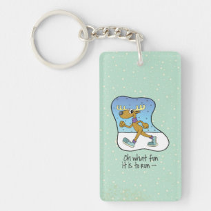 Porte-clefs Exercice Reindeer Noël