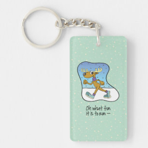 Porte-clefs Exercice Reindeer Noël