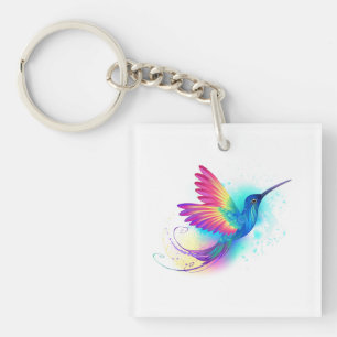 Porte-clefs Exotic Rainbow Hummingbird