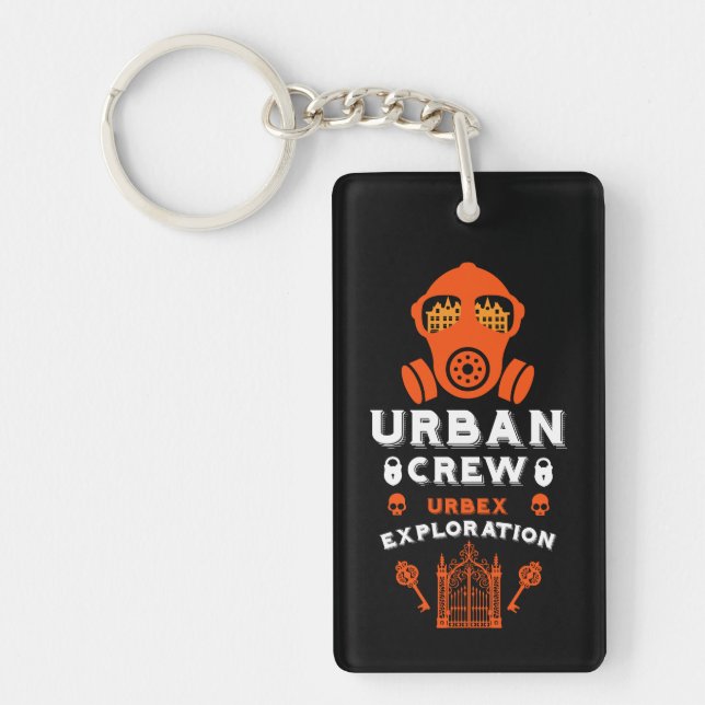 Porte-clefs Exploration Urbaine Urbex (Devant)
