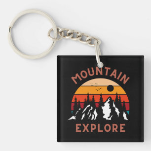 Porte-clefs Explorez la montagne