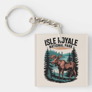 Porte-clefs Explorez le parc national de l'Isle Royale Lac Sup