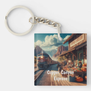 Porte-clefs Express de canyon de cuivre