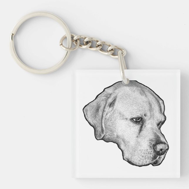 Porte-clefs Expression claire de gel (Devant)