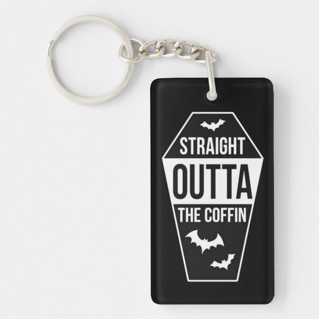 Porte-clefs Extérieur Du Café (Devant)