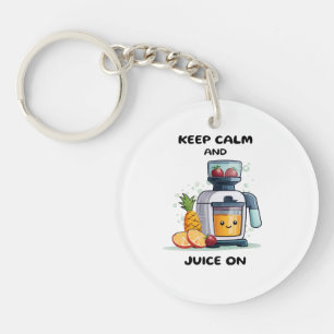 Porte-clefs Extracteur de jus de fruits Garder son calme et pr