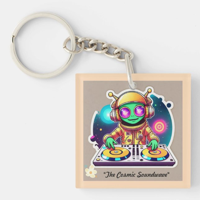 Porte-clefs "Extravaganza Tourne-disque" (Devant)