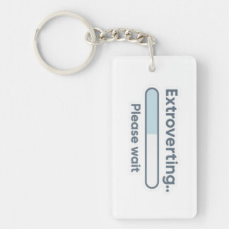 Porte-clefs Extroversion en cours... Veuillez patienter drôle