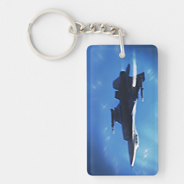 Porte-clefs F16 Falcon Fighter Jet (Devant)