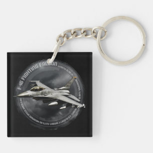 Porte-clefs F-16 Faucon combattant
