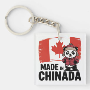 Porte-clefs Fabriqué en Chinada Panda - Chinois Canadien