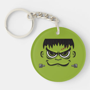 Porte-clefs Face Frankenstein Halloween
