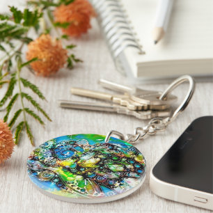 Porte-clefs Façons De Vivre - Art Neurographique 7