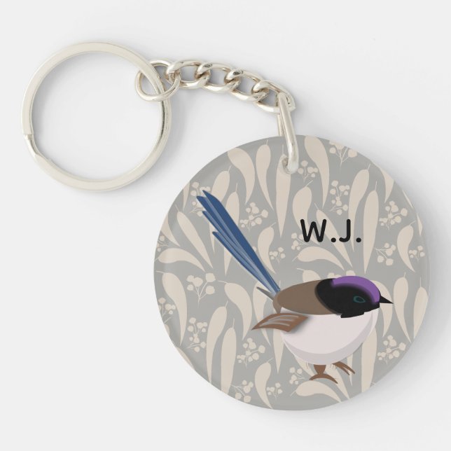 Porte-clefs Fairy Wren (Devant)