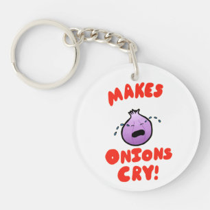 Porte-clefs Fait Pleurer les Oignons !