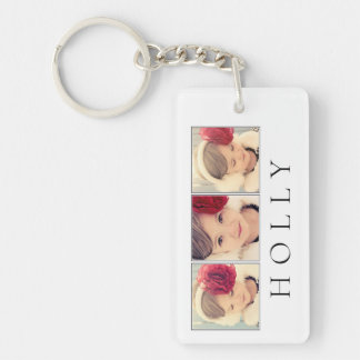 Porte-clefs Faites votre propre cadeau de Noël photo personnal