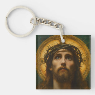 Porte-clefs Faith Hope Love Jésus Christ Christian Don