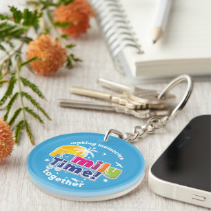 Porte-clefs Famille, Famille Aventure