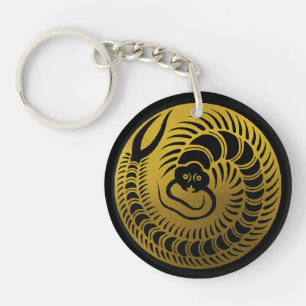 Porte-clefs Famille Japonaise Crest-Centipede