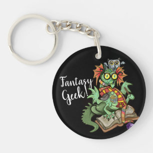 Porte-clefs Fan Dragon "Geek Imaginaire !"
