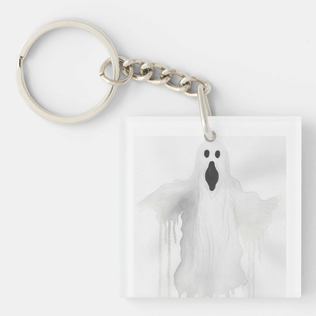 Porte-clefs Fantôme éffrayant (Devant)